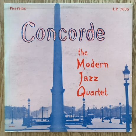 THE MODERN JAZZ QUARTET - Concorde (PRESTIGE PRLP7005)