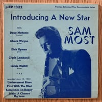 SAM MOST - Introducing a New Star (PRESTIGE PREP1322) 7inch EP