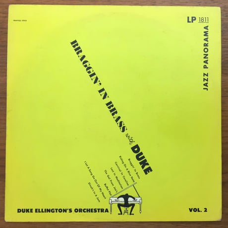 DUKE ELLINGTON - Braggin' in Brass with Duke (JAZZ PARONAMA LP1811)
