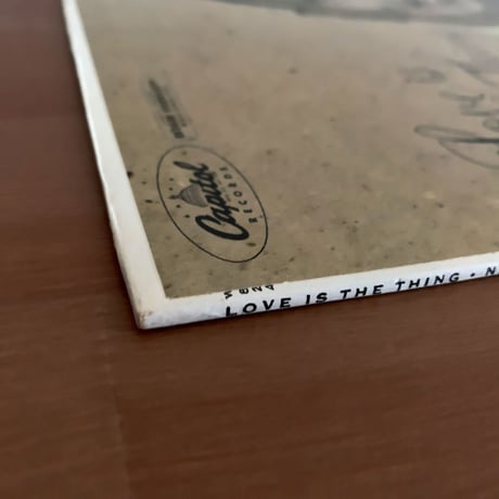 NAT 'KING' COLE - Love is the Thing (CAPITOL W824)