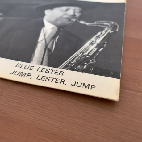 LESTER YOUNG - Jazz Masters (MUSIDISC/SAVOY SA3006) 7inch EP