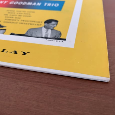 BENNY GOODMAN - Benny Goodman Trio (RCA VICTOR LPT17)