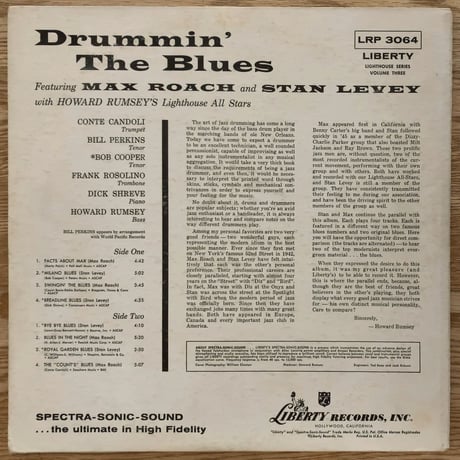 MAX ROACH & STAN LEVEY - Drummin' The Blues (LIBERTY LRP3064)