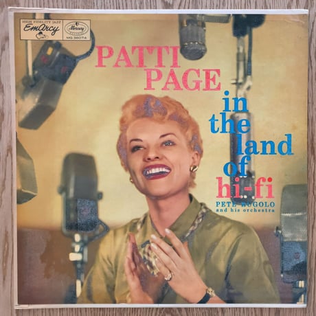 PATTI PAGE - in The Land of Hi-Fi (EMARCY MG36074)