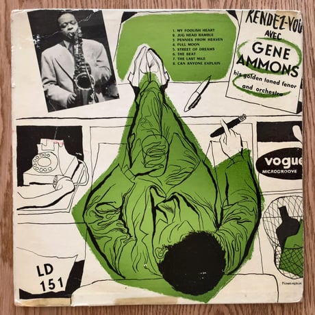 GENE AMMONS - Rendez-vou avec Gene Ammons (VOGUE L.D.151)