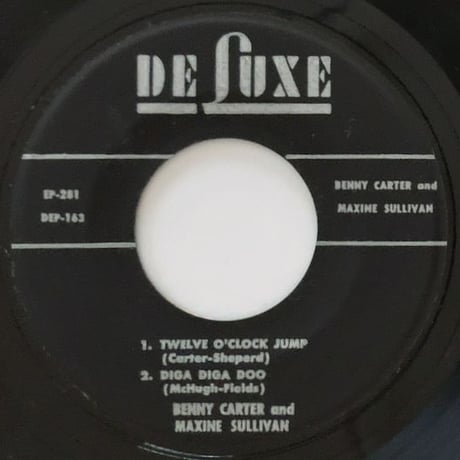 BENNY CARTER - Recorded 1943 (DELUXE DEP-281) 7inch EP