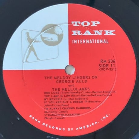 GEORGIE AULD & THE MELLO LARKS - The Melody Lingers On (TOP RANK RM306)