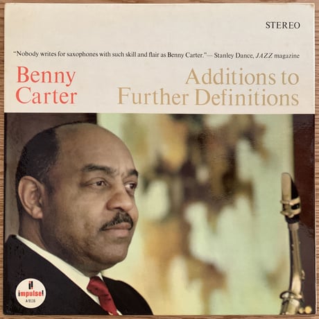 BENNY CARTER - Additions To Further Definitions (impulse! AS-9116)