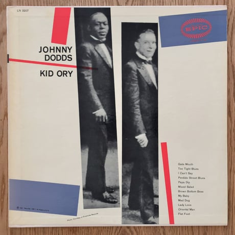 JOHNNY DODDS / KID ORY - Johnny Dodds & Kid Ory (EPIC LN3207)