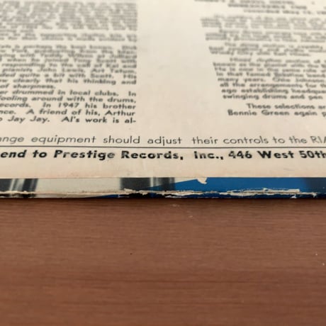 JAY JAY JOHNSON / BENNIE GREEN - Jay and Kay Quintet / Bennie Green and Strings (PRESTIGE PRLP7030)