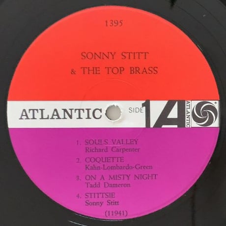 SONNY STITT - and The Top Brass (ATLANTIC 1395)