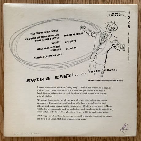 FRANK SINATRA - Swing Easy (CAPITOL H528)