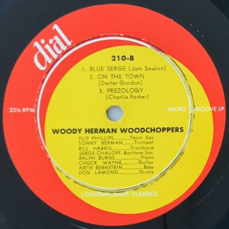 SERGE CHALOFF, BILL HARRIS, BILL HARRIS - Swinging with The Woodchoppers (DIAL 210)