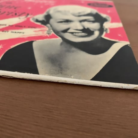 JUNE CHRISTY - Get Happy with (CAPITOL EAP1-448) 7inch EP