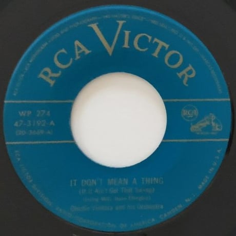 CHARLIE VENTURA - Plays Duke Ellington for Dancing (RCA VICTOR WP274) 7inch BOX