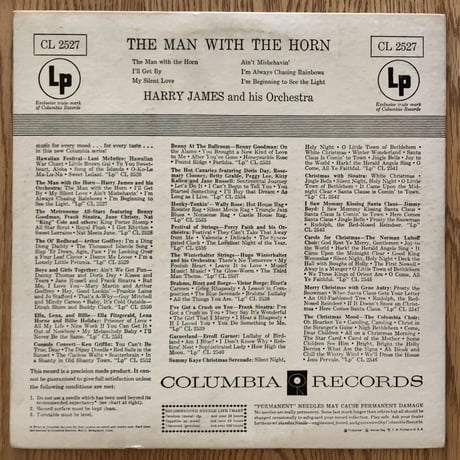 HARRY JAMES - The Man with The Horn (COLUMBIA CL2527)