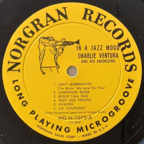 CHARLIE VENTURA - in a Jazz Mood (NORGRAN MGN-1073)