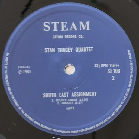 STAN TRACEY - South East Assignment (STEAM SJ108)