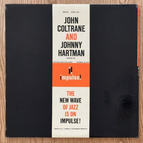 JOHN COLTRANE - and Johnny Hartman (impulse! AS-40)
