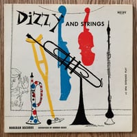 DIZZY GILLESPIE - and Strings #1 & #2 (NORGRAN EPN-114/115) 7inch EP*2