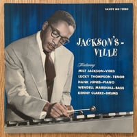 MILT JACKSON - Jackson'sville (SAVOY MG12080)