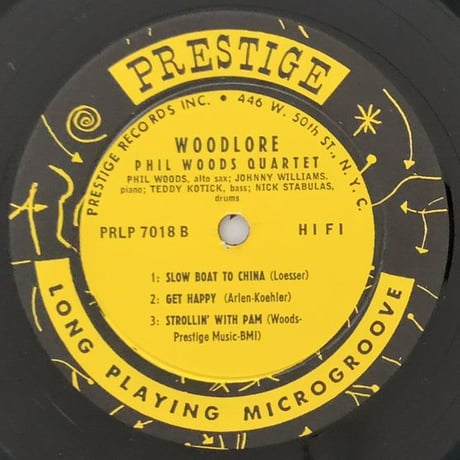 PHIL WOODS - Woodlore (PRESTIGE PRLP7018)