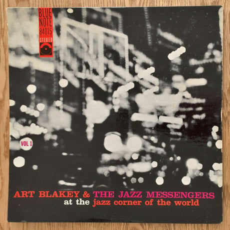 ART BLAKEY & THE JAZZ MESSENGERS at The Jazz Corner of The World Vol.1 (BLUE NOTE BST84015)