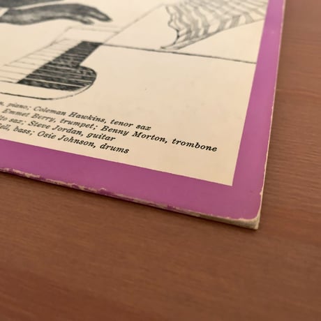 SIR CHARLES THOMPSON - feat. Coleman Hawkins (VANGUARD VRS8009)