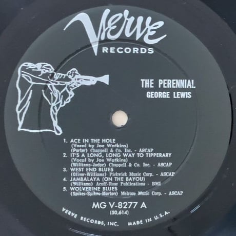 GEORGE LEWIS - The Perennial (VERVE MGV-8277)
