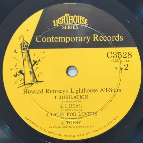 HOWARD RUMSEY - Music for Lighthousekeeping (CONTEMPORARY C3528)