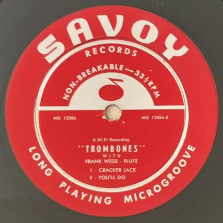 BENNIE POWELL, JIMMY CLEVELAND, HENRY COKER, BILL HUGHES - Trombones (SAVOY MG12086)