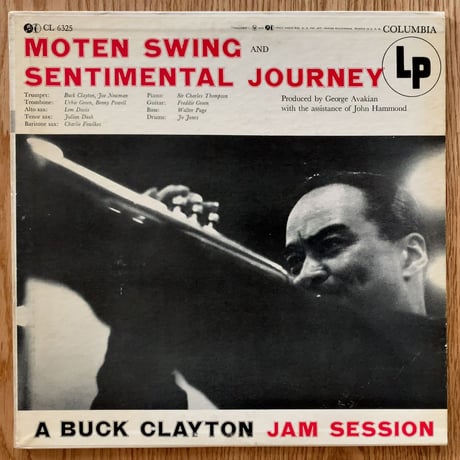 BUCK CLAYTON - Moten Swing and Sentimental Journey (COLUMBIA CL6325)
