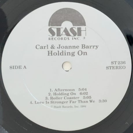 CARL & JOANNE BARRY - Holding On (STASH ST-236)