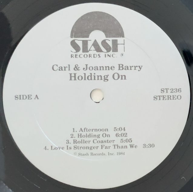 CARL & JOANNE BARRY - Holding On (STASH ST-236)