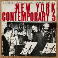 NEW YORK CONTEMPORARY FIVE - Live' At Jazzhus Montmartre Vol.2 (SONET SLP51)