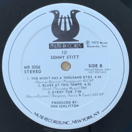 SONNY STITT - 12! (MUSE MR5006)
