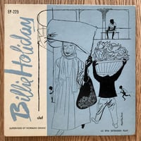 BILLIE HOLIDAY - Billie Holiday (CLEF EP-225) 7inch EP