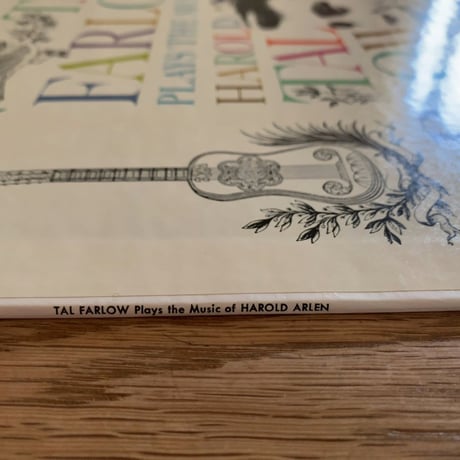 TAL FARLOW - Plays The Music Of Harold Arlen (VERVE MGV-8371)