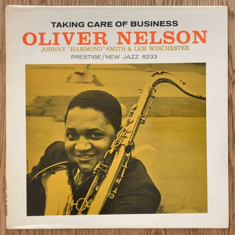 OLIVER NELSON - Taking Care of Business (NEW JAZZ NJLP8233)