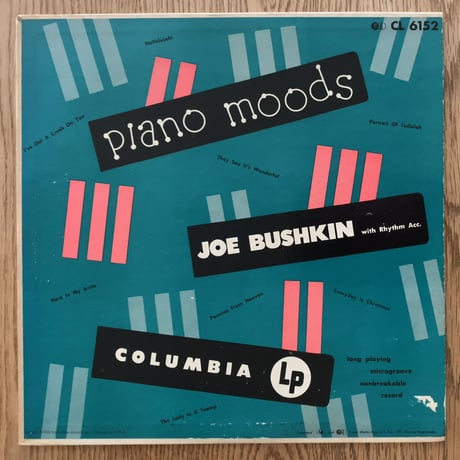 JOE BUSHKIN - Piano Moods (COLUMBIA CL6152)