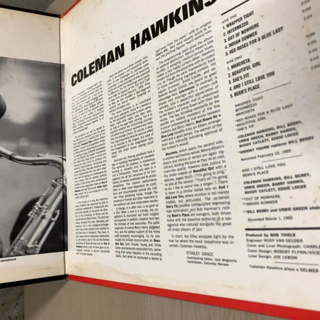 COLEMAN HAWKINS - Wrapped Tight (impulse! AS-87)