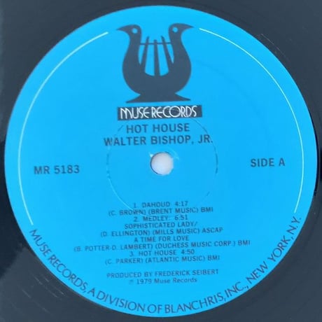 WALTER BISHOP JR. - Hot House (MUSE MR5183)