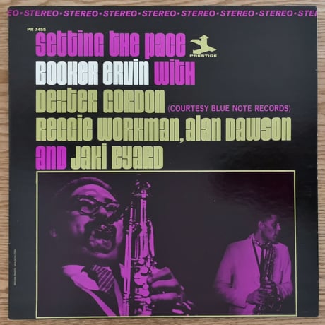 BOOKER ERVIN with DEXTER GORDON - Setting The Pace (PRESTIGE PRST7455)