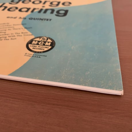 GEORGE SHEARING - You're Hearing (MGM E518)