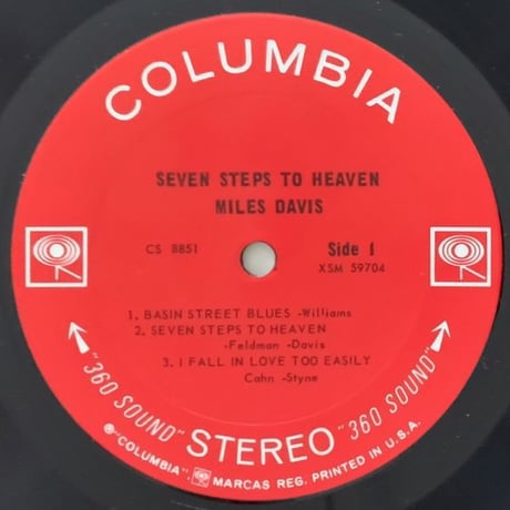 MILES DAVIS - Seven Steps to Heaven (COLUMBIA CS8851)
