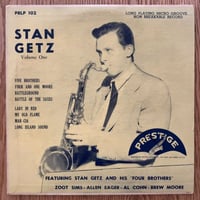 STAN GETZ - Volume One (PRESTIGE PRLP102)