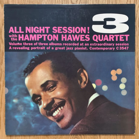 HAMPTON HAWS - All Night Session, Vol.3 (CONTEMPORARY C3547)