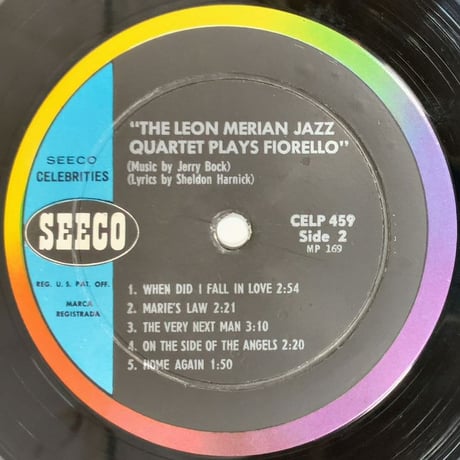 LEON MERIAN - Plays Fiorello! (SEECO CELP459)