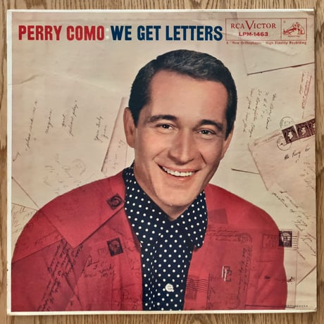 PERRY COMO - We Get Letters (RCA VICTOR LPM-1463)