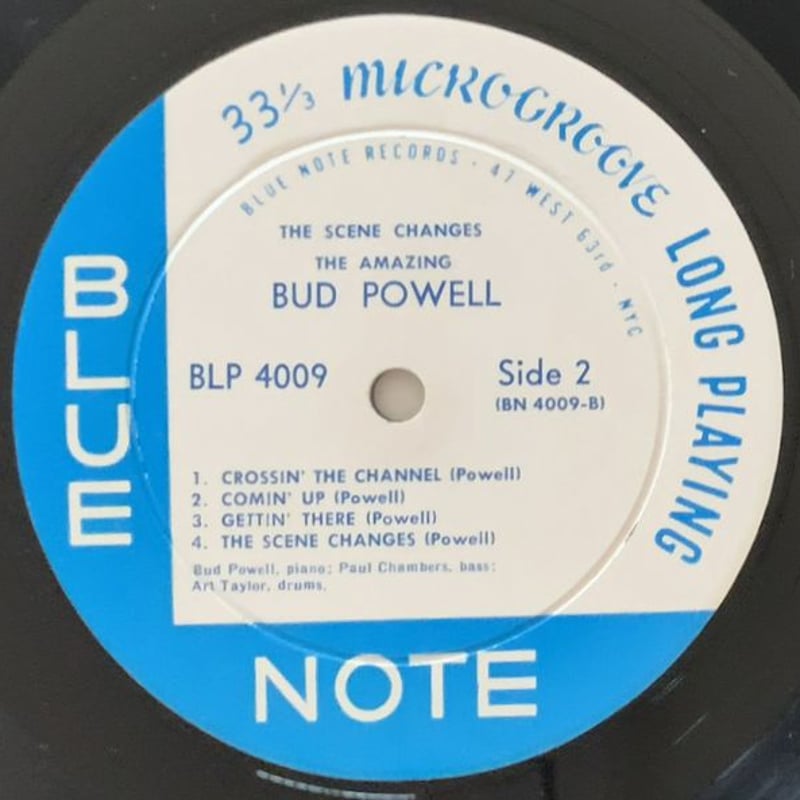 BUD POWELL - The Scene Changes (BLUE NOTE BLP40